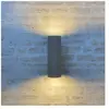 Arum Lighting - Applique almeria E27 extérieure double faisceau IP65