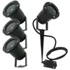 Arum Lighting - Lot de 4 Spots Piquets Extérieur IP65 pour led GU10 Éc...