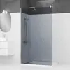 Aurlane Paroi de Douche à l'italienne en verre AURLANE Parma 2 Fumé 120cm