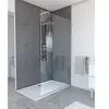 Aurlane Paroi de Douche à l'italienne en verre AURLANE Parma 2 Transparent 120cm