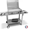 Pack plancha électrique NEO E650 + Chariot + accessoires - MIRICHAUD