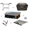 Pack plancha électrique PLANCHAELEC LUX 600 CARBON - CHARIOT ODEON 600