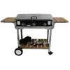 PLANCHAELEC Pack plancha électrique LUX 830 CARBON - CHARIOT ELYSEE 830