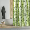 Rideau de douche - Bambou - Polyester 180 x 200 cm - MSV
