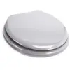 MSV Abattant Wc MDF Gris Argent