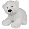 Nicotoy Peluche Mega Ours Polaire Pompon 1 Metre - Doudou Geant Ours B...