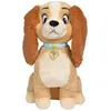Nicotoy Grande peluche disney : chien miss lady 45 cm - doudou licence...
