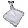Nicotoy Grand Doudou Minnie Plat Vert Et Blanc 25 X 25 Cm - Peluche Di...