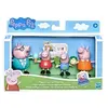 Peppa Pig L'heure Des Glaces Pour Peppa Pig Et Sa Famille - 4 Figurine...