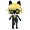OTTO Peluche Miraculous : Chat Noir 32 Cm - Set Doudou Adrien + 1 Carte - Enfant