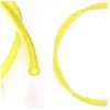 CYCLINGCOLORS Durite - Jaune - 2.5mm x 5mm - Transparent - 1m - Tondeuse Débroussailleuse