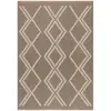 Nazar Tapis intérieur et extérieur aspect jute scandinave marron-160x230