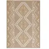 Nazar Tapis intérieur et extérieur aspect jute ethnique jaune - 160x230