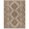 Nazar Rugs - Tapis aspect jute TULUM 9054 marron 120x170 cm