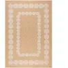 Nazar Tapis intérieur/extérieur effet jute motif géométrique blanc 200x290