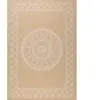 NAZAR Tapis à motif orientaux - nature - blanc - 160x230