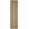 Nazar Tapis intérieur/extérieur effet jute motif rectangulaire noir 80x300