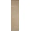 Nazar Tapis BIANCA à motif graphique en relief beige - 80x300 cm 80 x 300 cm