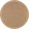 Tapis intérieur extérieur effet jute naturel uni - NAZAR RUGS - 60x180...