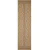 Nazar Tapis intérieur et extérieur aspect jute motif géométrique 80x300
