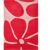 Nazar Tapis vintage style année 70 à motif fleur Rouge 160x230