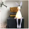 Rose in April Lampe veilleuse Joseph le lapin