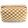 Rose in April Trousse de toilette Vic damier caramel