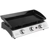 Plancha au gaz SEVILLE - 3 brûleurs 7,5kW - Happy Garden