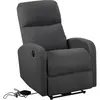 HAPPY GARDEN Fauteuil électrique inclinable RELAX gris anthracite