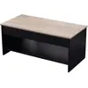 Table basse avec plateau relevable noire et bois HEDDA - Happy Garden