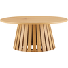 HAPPY GARDEN Table basse ronde 80cm style scandinave LIV
