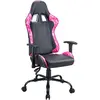 Subsonic Chaise gaming Pink Power pour Bureau - fauteuil gamer Rose et noir