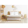 Non communiqué Ensemble sommier matelas LE DÉLICAT 160x200cm Ressorts ensachés + Mémoire de forme 5 zones de confort - Ep. 26cm + sommier Blanc