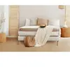 Non communiqué Ensemble sommier matelas LE COSY 140x190cm Mémoire de forme 7 zones de confort - Ep. 30cm + sommier Blanc