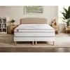 Non communiqué Ensemble sommier matelas LE PAISIBLE 160x200cm Mémoire de forme BioVisco - Ep. 24cm + double sommiers Blanc