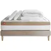 Marmottes & Co Pack Prêt A Dormir Matelas Le Cosy 140x200cm Memoire De Forme - Ep. 30cm + Sommier Beige + 2 Oreillers + Couette 240x220cm