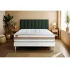 Non communiqué Ensemble sommier matelas LE TENDRE 90x190cm Ressorts ensachés + Mémoire de forme 7 zones de confort - Ep. 28cm + sommier Blanc