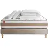 Marmottes & Co Pack matelas sommier kit 160x200 oreiller couette