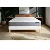 ACTISOM Ensemble sommier matelas 160x200 Actiflex dream Ressorts ensachés et mémoire de forme - 22 cm - Mi-ferme - sommier kit Blanc