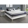 Actisom Ensemble Matelas Ressorts Ensaches + Memoire De Forme Actiflex...