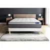 Actisom Ensemble 140x200 Matelas Hybride Sommier kit Blanc