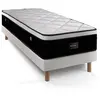 Prestige Literie Ensemble Suite 90x200 Ressorts ensachés, mémoire de forme 5 zones