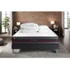 Somness Pack matelas REGEN sommier noir avec Couette 2 oreillers
