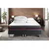 Somness Pack matelas REGEN double sommiers noir Couette 2 oreillers