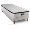Prestige Literie Ensemble sommier matelas 90x200 Supérieur Mémoire de forme - 21 cm - Ferme - sommier blanc