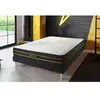 Sleepfit Ensemble 140x190 Matelas Ultra + Sommier Kit Noir