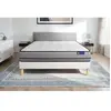 Actisom Ensemble Mémoire de forme de confort Très ferme avec sommier kit