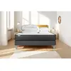 VITALIT Pack Prêt A Dormir Vitalpower 140 X 190 Cm Sommier Kit Gris