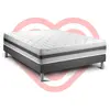VITALIT Ensemble Vitalspring Recover 200 X 200 Cm Sommier Kit Gris