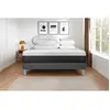 VITALIT Pack Prêt A Dormir Vital Form 160 X 200 Cm Sommier Kit Gris